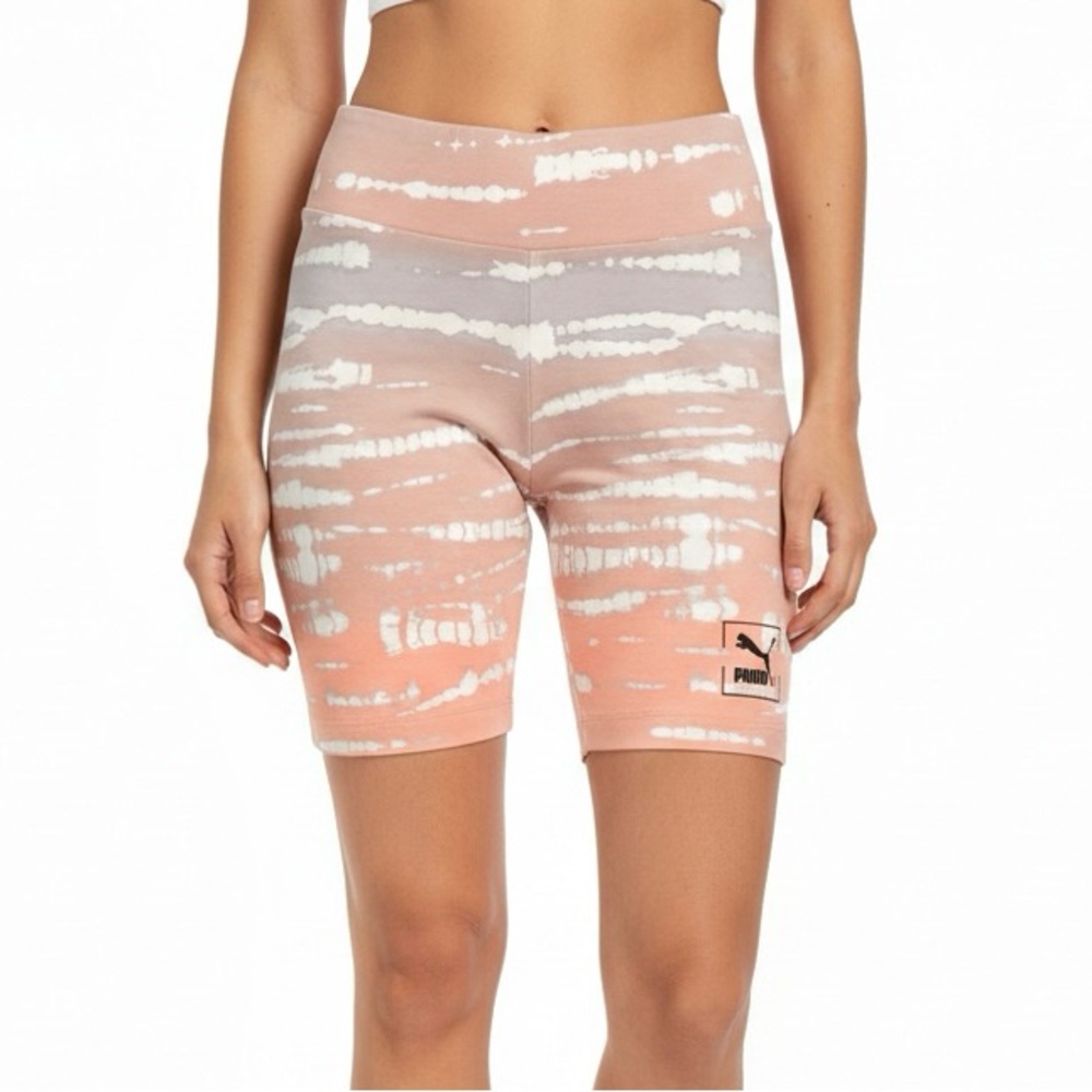 Puma Women's Tie-Dye Shorts - Small